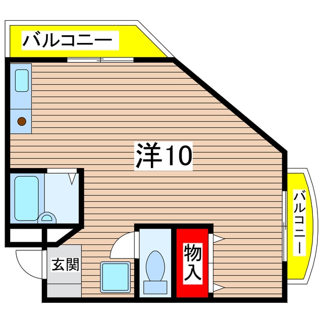 間取り図 クラージュ
