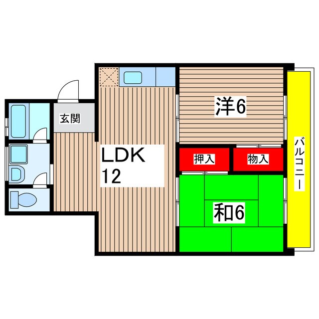 間取り図 Yuuハイツ