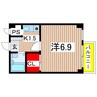 ホーミーレジデンス 1Kの間取り