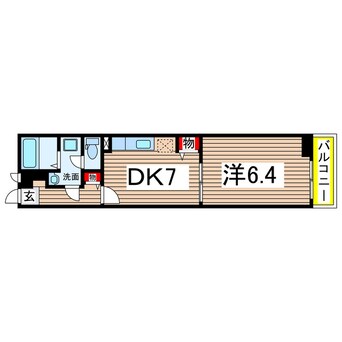 間取図 サンシャインニシダ