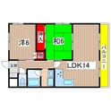 ガーデンパレス高槻の間取図