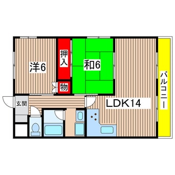 間取図 ガーデンパレス高槻