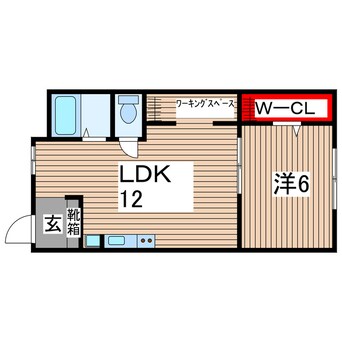 間取図 清和幸マンションＢ棟