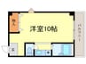 キャッスルハイム 1Rの間取り