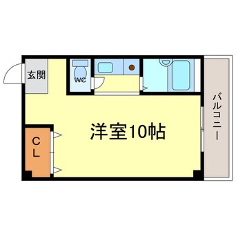 間取図 キャッスルハイム