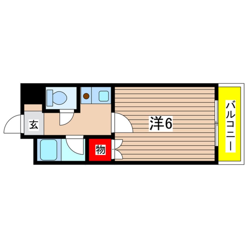 間取図 フルブルーム