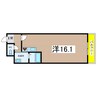 フレアコート 1Rの間取り