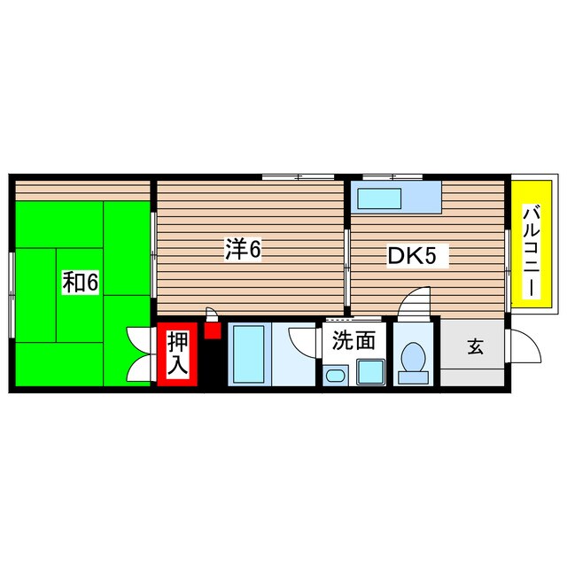 間取り図 土田ｺｰﾎﾟ