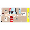 槻 3LDKの間取り