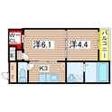 クレメントハウスの間取図