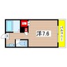 フェリセ富田 1Rの間取り