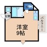 サージュヒル壱番館 1Rの間取り