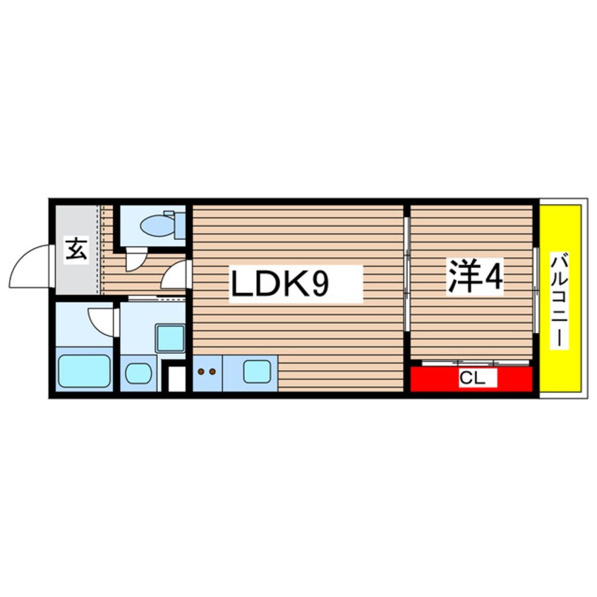 間取図 アート摂津富田