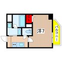 K&K芥川の間取図