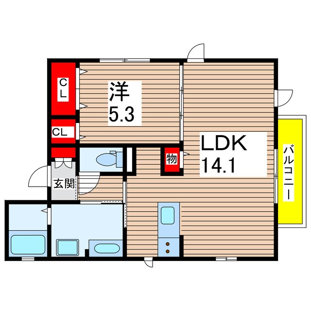 間取り図 オーク太田Ⅲ