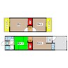 如是町貸家1-9 3DKの間取り