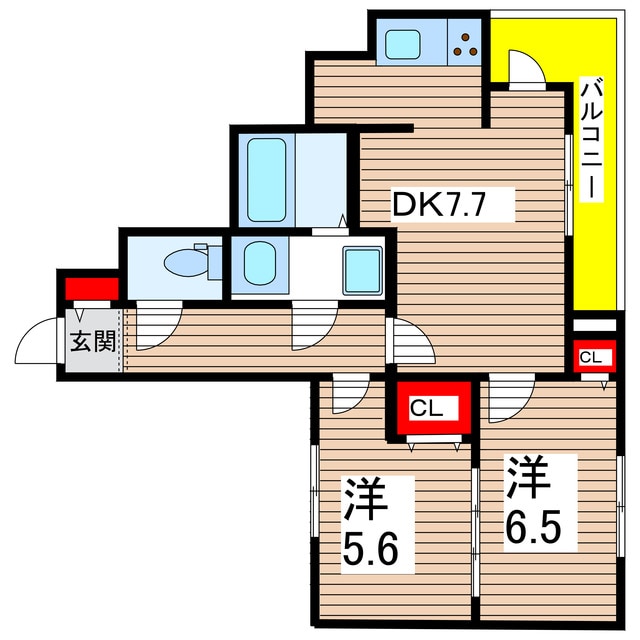 間取り図 クローバーノワール