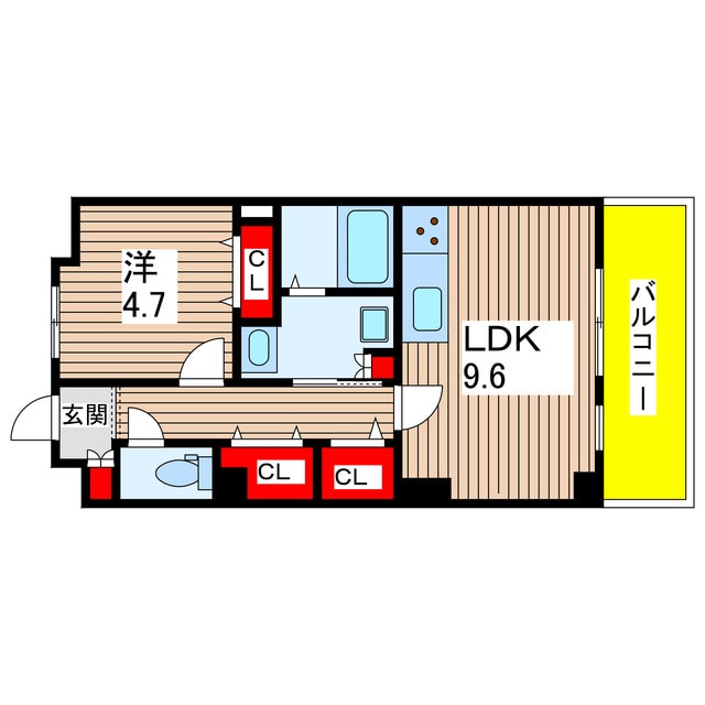 間取り図 LIBRA　TAKATSUKI