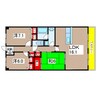 アルバ高槻 3LDKの間取り