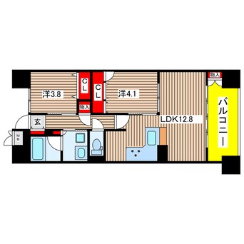 間取図 ジオ高槻ミューズEX