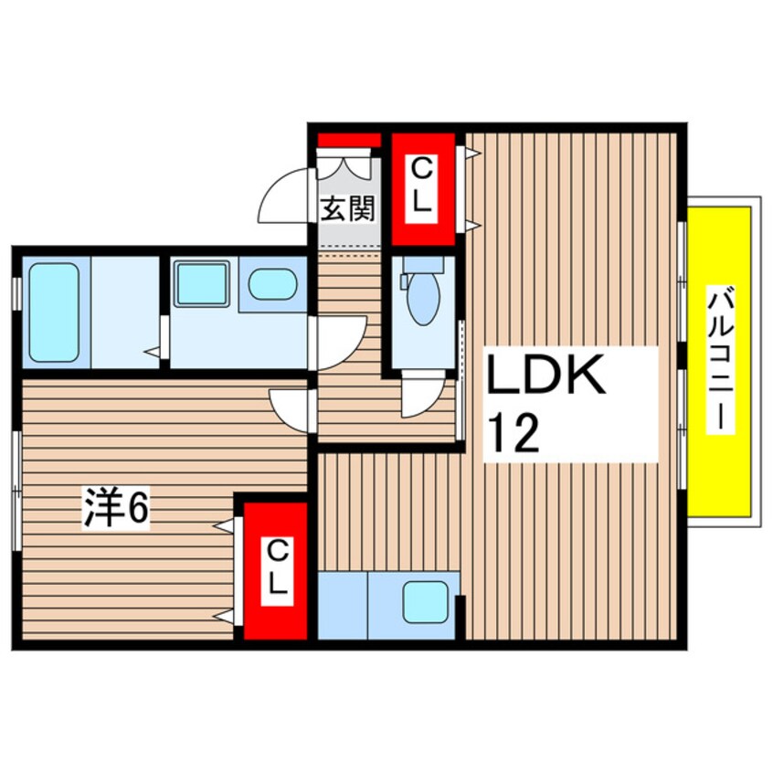 間取図 グランディール