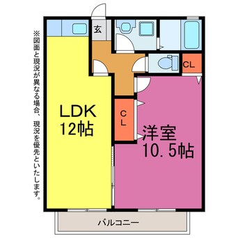 間取図 リバータウン大矢