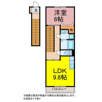 間取図 ガーデンコートＯＺ