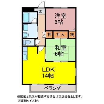 間取図 カサ　ヴェルデ