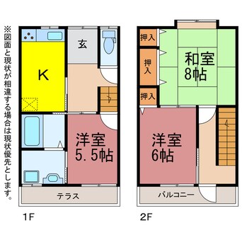 間取図 ハイツ池下