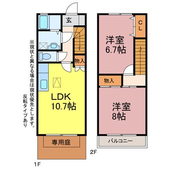 間取図 クオーレ