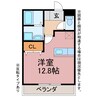 メゾンHappyGrow 1Rの間取り