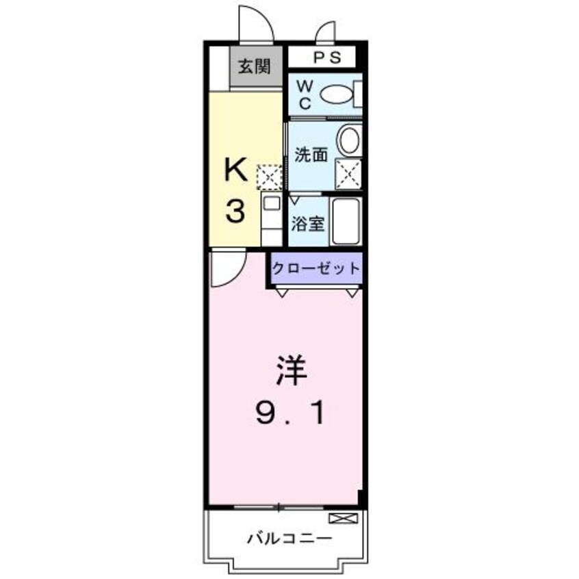 間取図 ボニート