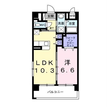 間取図 サン　グレイス