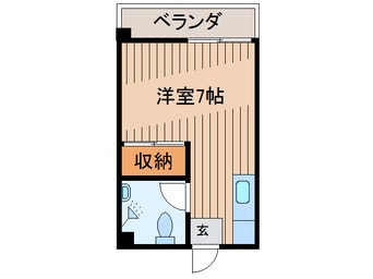 間取図 コーポしまぶく