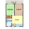 ガーデン　ハイツ 2DKの間取り
