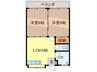 パークハイム 2LDKの間取り