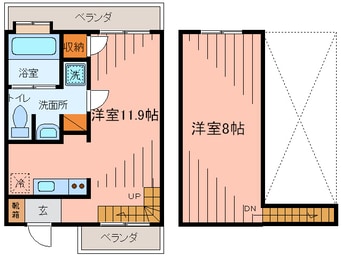 間取図 KURASUKA　宜野湾