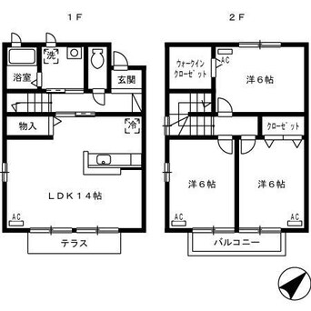 間取図 ガーデンハウス　胡麻川原