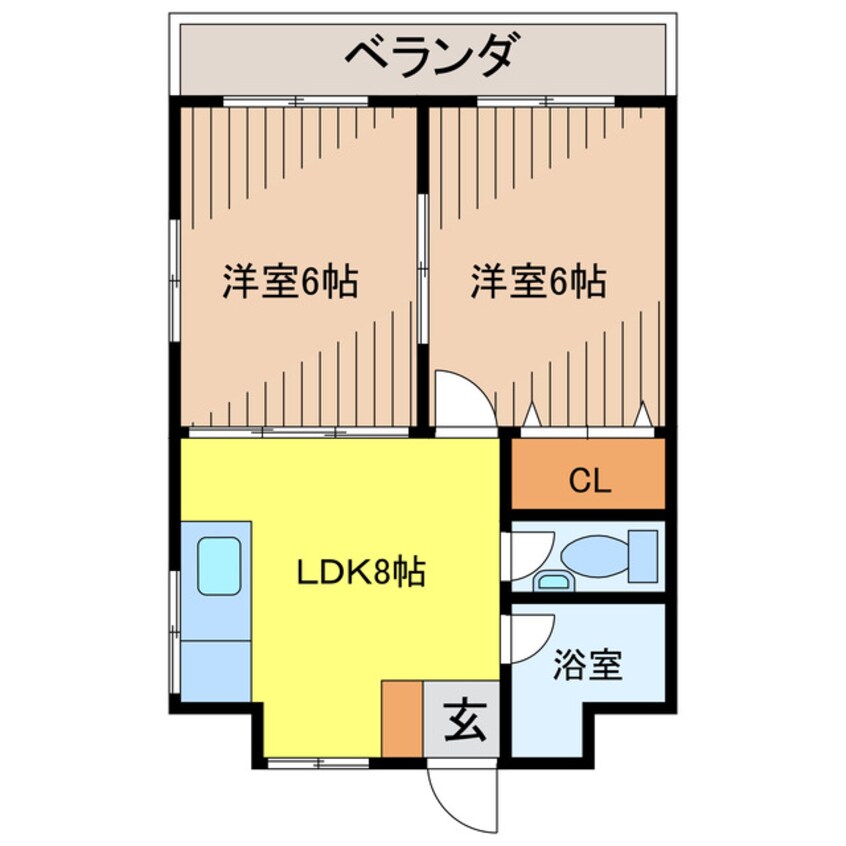 間取図 トーマス大謝名