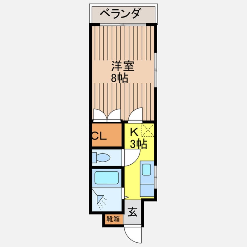 間取図 メゾンドソレイユ