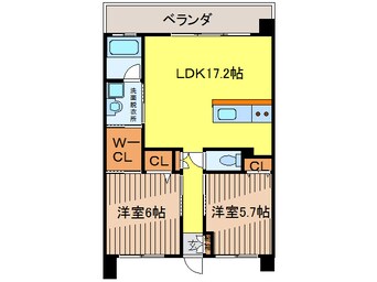 間取図 エコトピア南上原