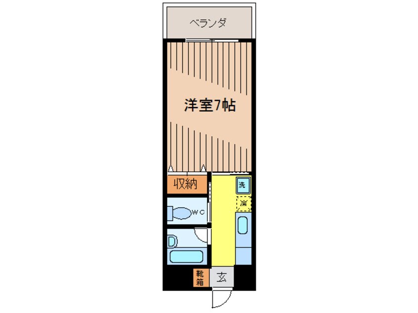 間取図 トーマス普天間