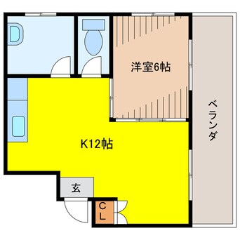 間取図 マンション１３６