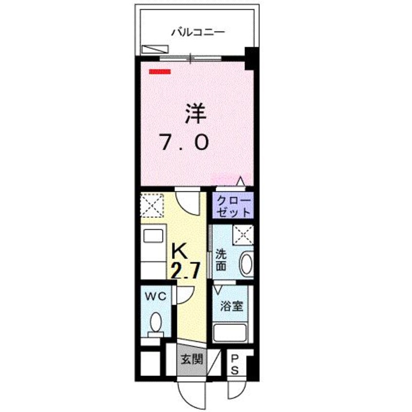 間取図 ステラ　テラス