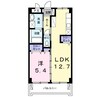 サニーテラス 1LDKの間取り