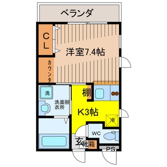 間取図 Palace CastleⅡ