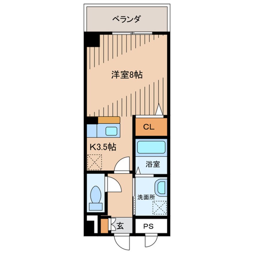 間取図 グランドコートじっちゃく