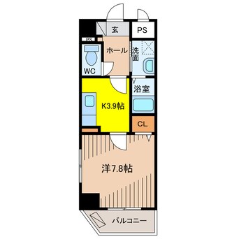 間取図 グランドコートじっちゃく