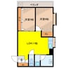 メープル 2LDKの間取り