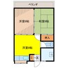 メゾンH＆K 2DKの間取り